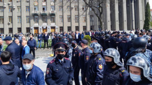 proteste contro la quarantena