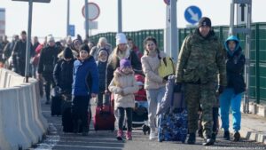 cittadini fuggiti da mariupol